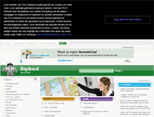 Tablet Screenshot of digibordopschool.nl